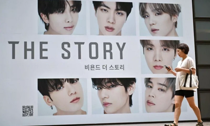 Two BTS megastars released from South Korea military