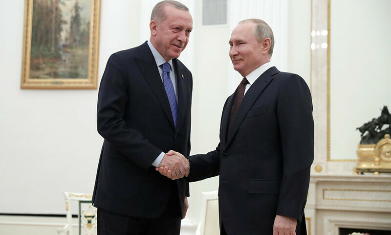 Putin, Erdogan urge &lsquo;immediate&rsquo; end to Israel-Iran conflict in call