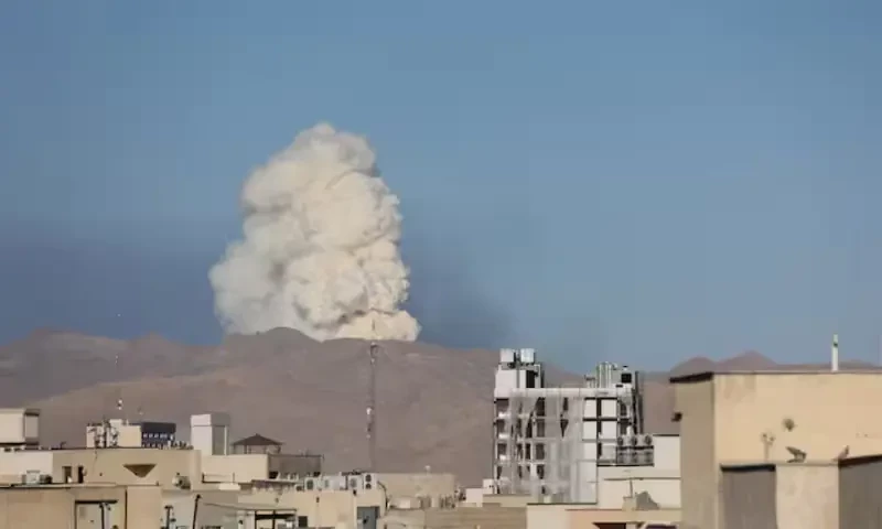 Israel attacks Iranian nuclear site, Iranian missiles damage Israeli hospital, killing at least 40