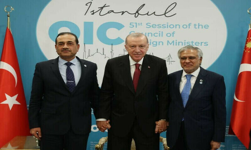 Ishaq Dar, Field Marshal Asim Munir meet Erdogan in Istanbul