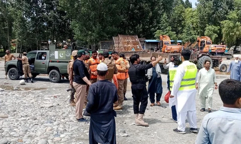 Flooding in Swat River kills 18 tourists, strands 13