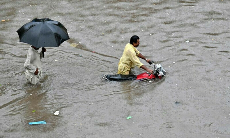 Urban flooding alert issued for Karachi, other cities amid heavy monsoon rain