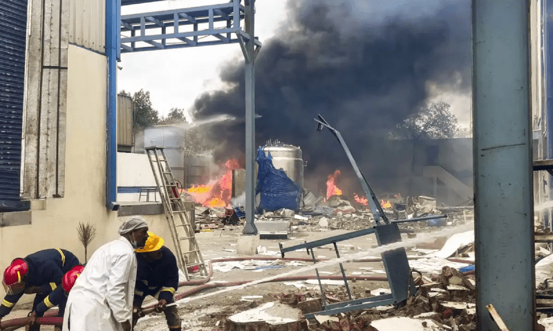 Factory fire kills at least 12 in India&rsquo;s Telangana state, police say