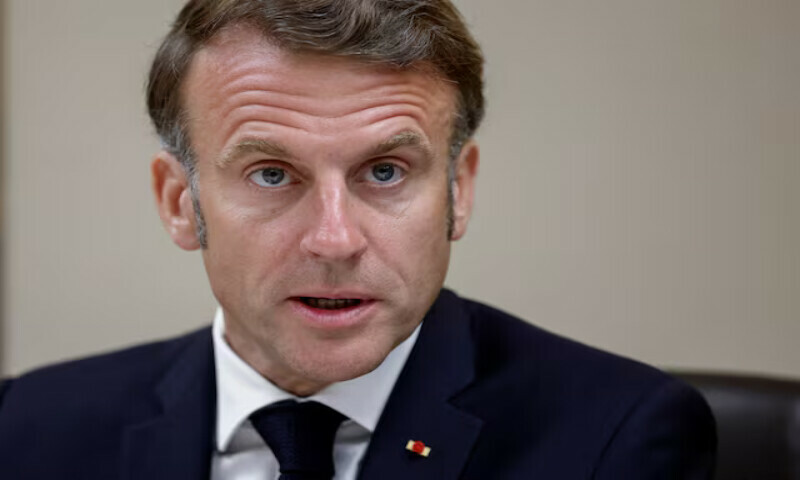 Macron calls tariffs imposed by powerful countries a form of &lsquo;blackmail&rsquo;