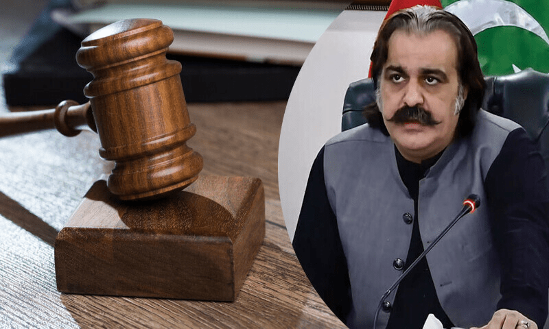 Arms, liquor case: Non-bailable arrest warrants issued for Gandapur