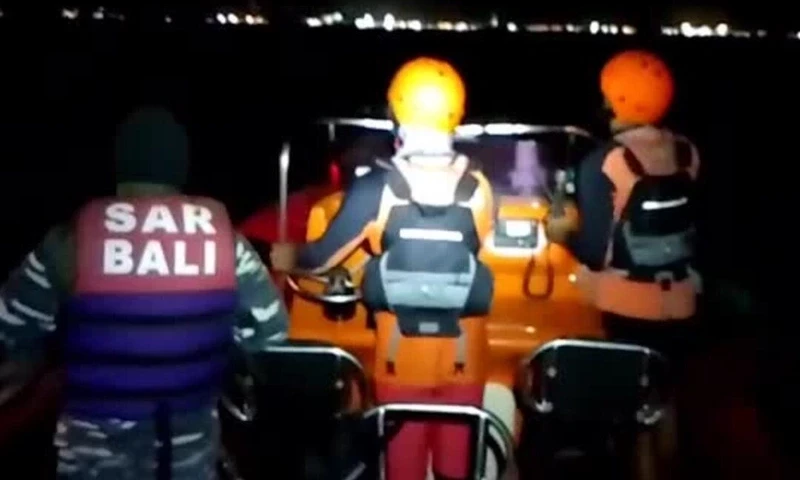 At least five dead, 30 missing after ferry sinks on way to Bali