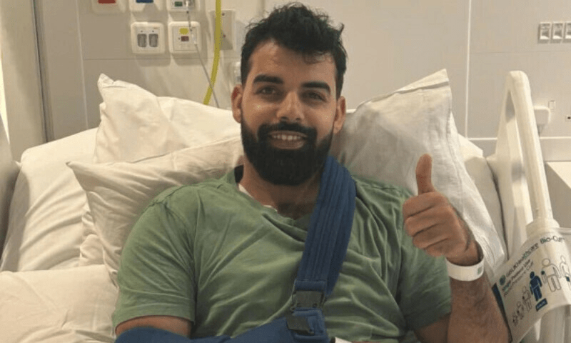 Shadab Khan undergoes successful shoulder surgery