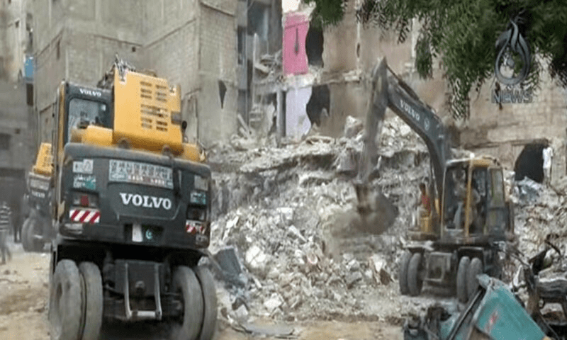 Death toll in Karachi building collapse rises to 27