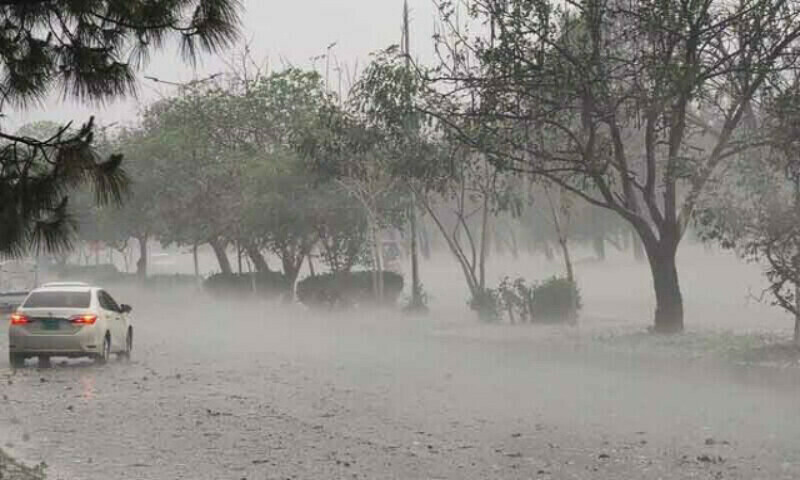 Monsoon rainfall intensifies across Pakistan, bringing pleasant weather