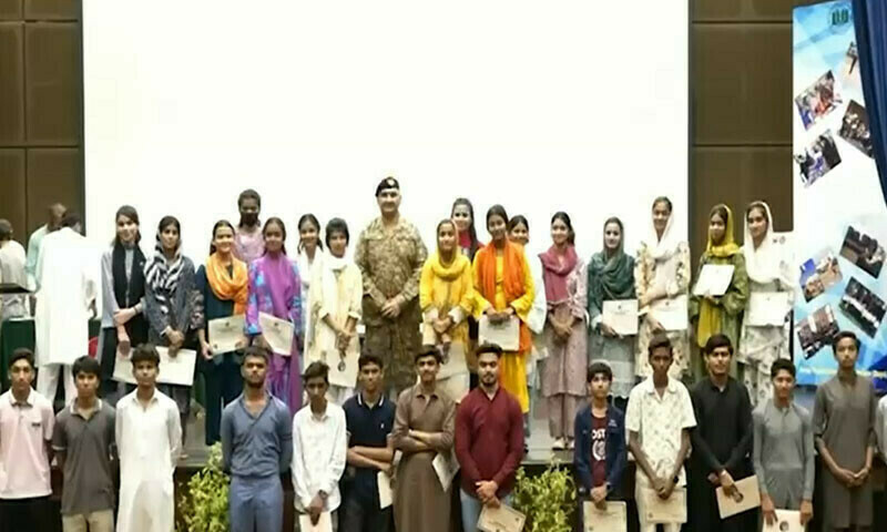 Zamong Kor, minority students join ISPR Summer Camp 2025 in Peshawar