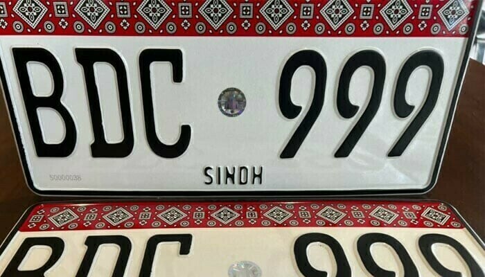 Sindh extends deadline for Ajrak number plates; police barred from issuing fines