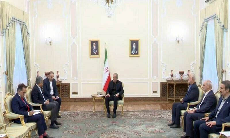 Pakistan&rsquo;s Interior Minister meets Iranian President to strengthen bilateral ties