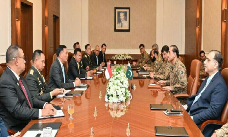 Field Marshal Asim Munir meets Indonesian defence minister: ISPR