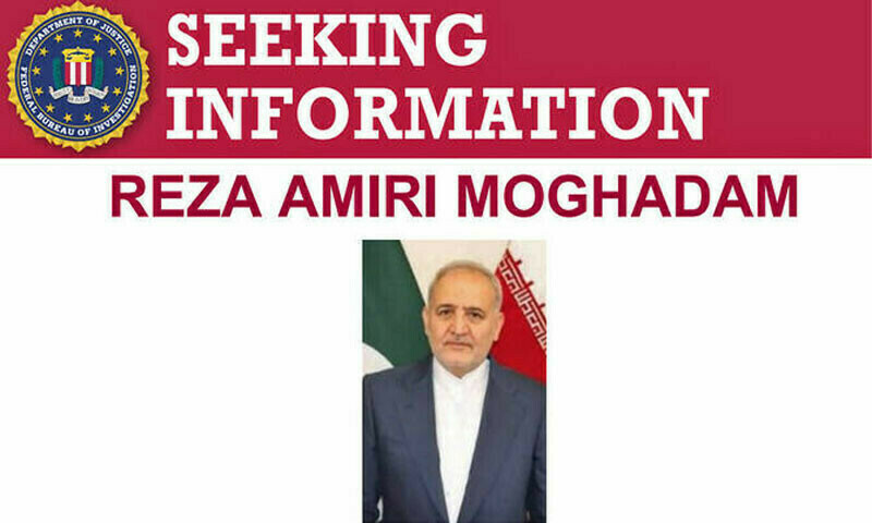 FBI places Iranian ambassador to Pakistan on most wanted list: Report