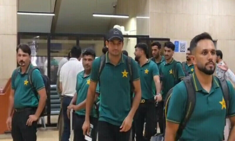 Pakistan squad arrives in Bangladesh for T20I series