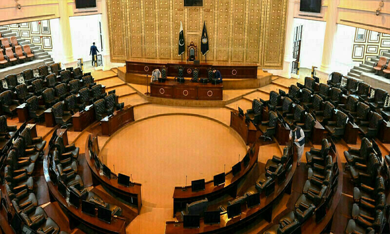 KP assembly holds key session as reserved seat members set to take oath