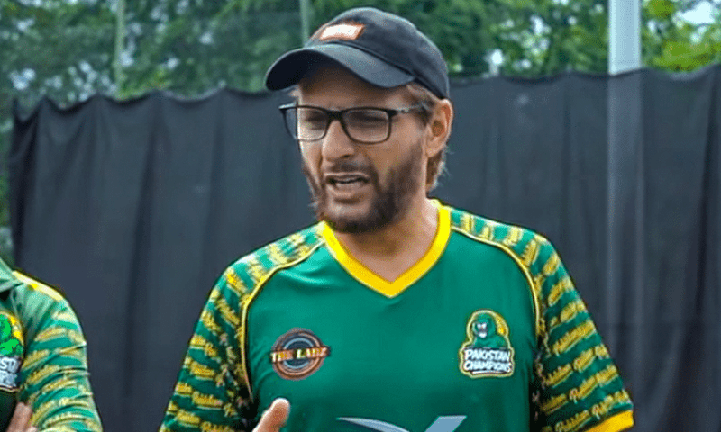 Shahid Afridi reacts to India&rsquo;s refusal to play Legend Championship