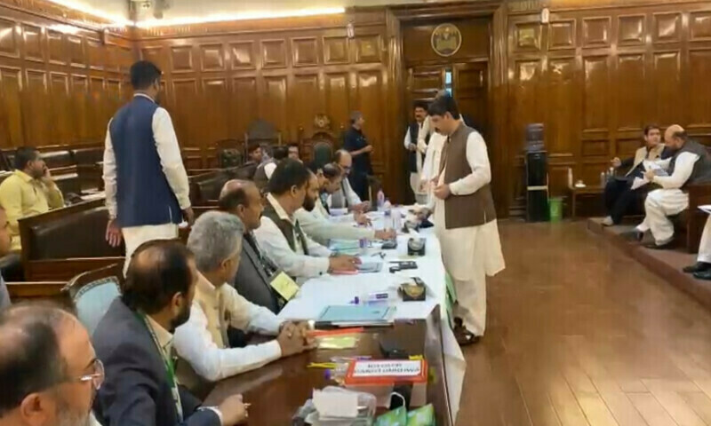 PTI&rsquo;s Murad Saeed, Faisal Javed elected senators in KP Assembly