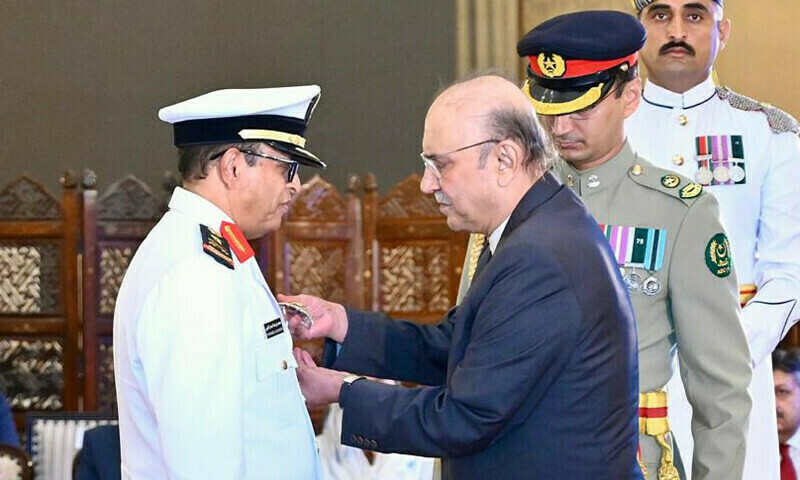 President confers Nishan-i-Imtiaz (Military) on Saudi Naval Chief