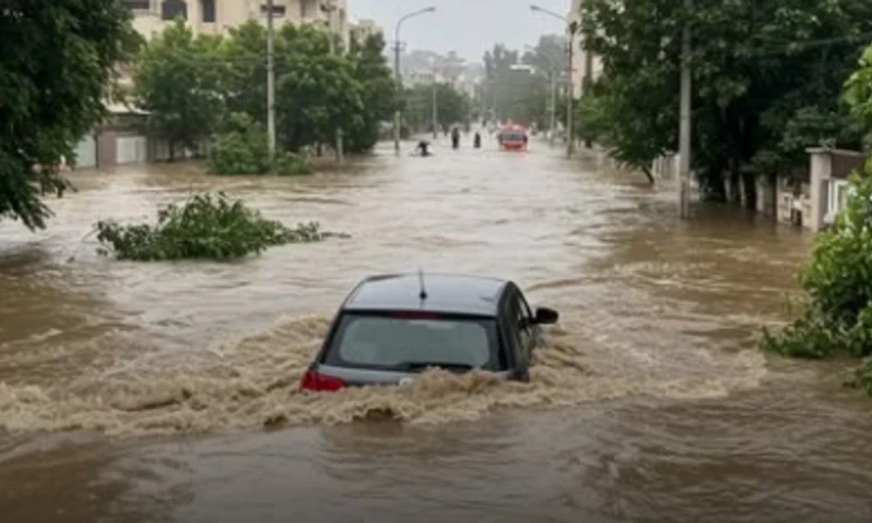 Search continues for father-daughter duo swept away in rainwater drain