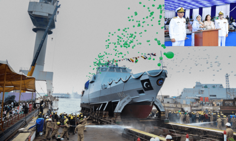 PN holds launching ceremony of PNS Sahiwal Gun Boat