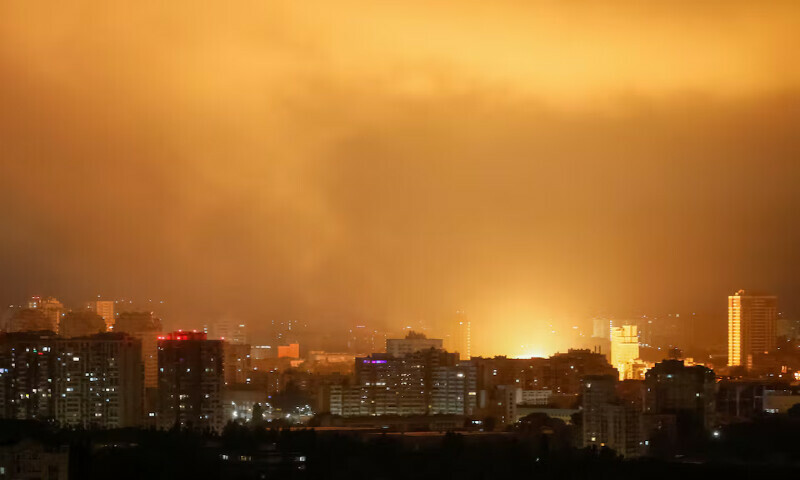 Russian air strike on Kyiv kills six, officials say