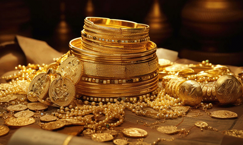 Gold prices fall in Pakistan amid global drop