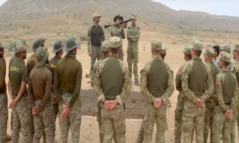 Pak-T&uuml;rkiye navies hold first-ever bilateral special forces drill in Karachi