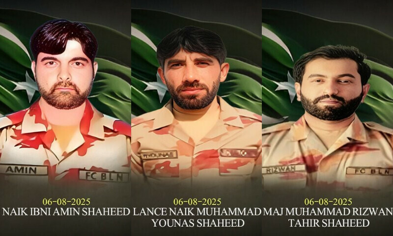 Three soldiers embrace martyrdom in Mastung terrorist attack: ISPR