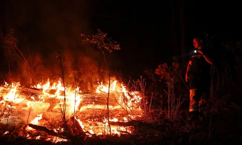 Wildfire near Spain spreads across larger area than Paris