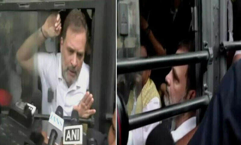 Rahul, Priyanka Gandhi freed after brief detention during &lsquo;vote theft&rsquo; march