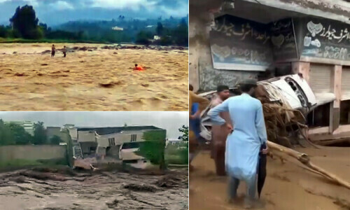 Death toll from floods, cloudburst in KP crosses 300