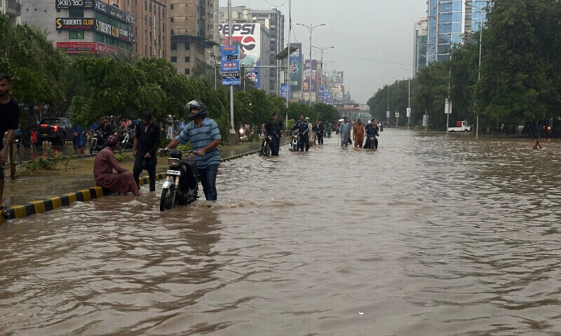 Holiday declared in Karachi amid warning of more rains, urban flooding
