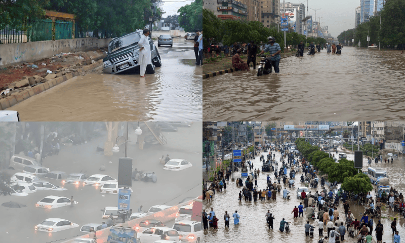 How Karachiites embraced the monsoon madness?