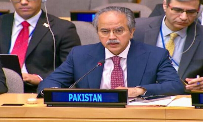 Pakistan calls for ending women&rsquo;s suffering, abuse in occupied Kashmir & Palestine