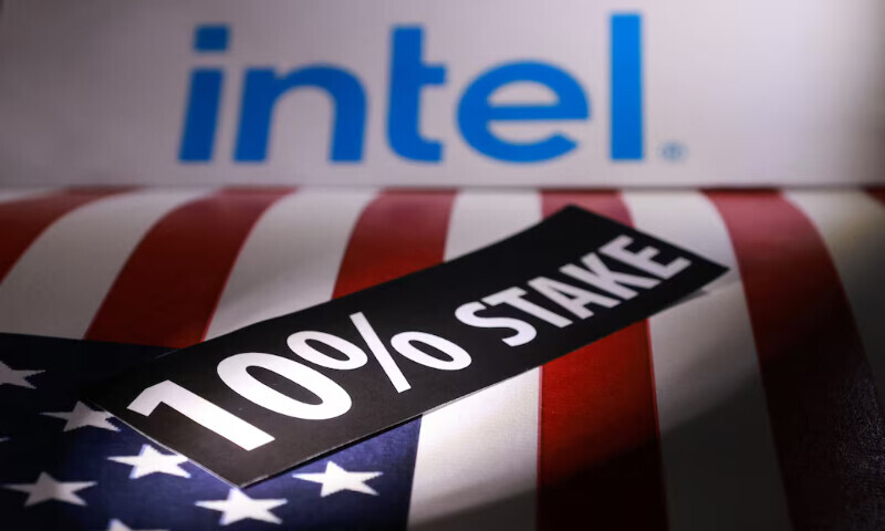 US to take 10 per cent equity stake in Intel