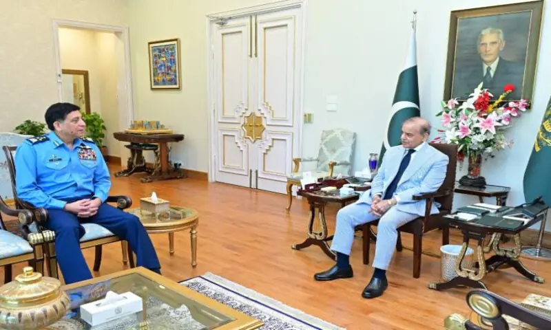 PM Shehbaz lauds PAF&rsquo;s role in defending the nation