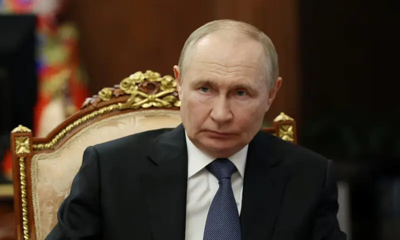 Russian President Vladimir Putin. – Reuters