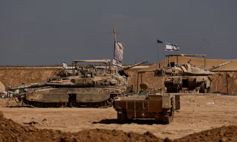 Israel sends tanks deeper into Gaza City, more families flee