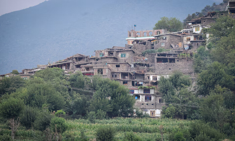 Damaged houses are seen after the deadly earthquake in Dara Noor in Jalalabad, Afghanistan. – Reuters