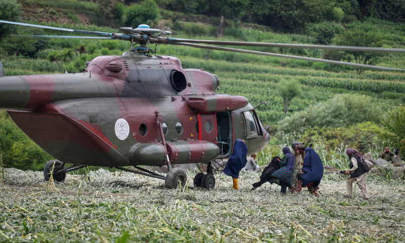 Afghanistan airdrops commandos to rescue earthquake survivors