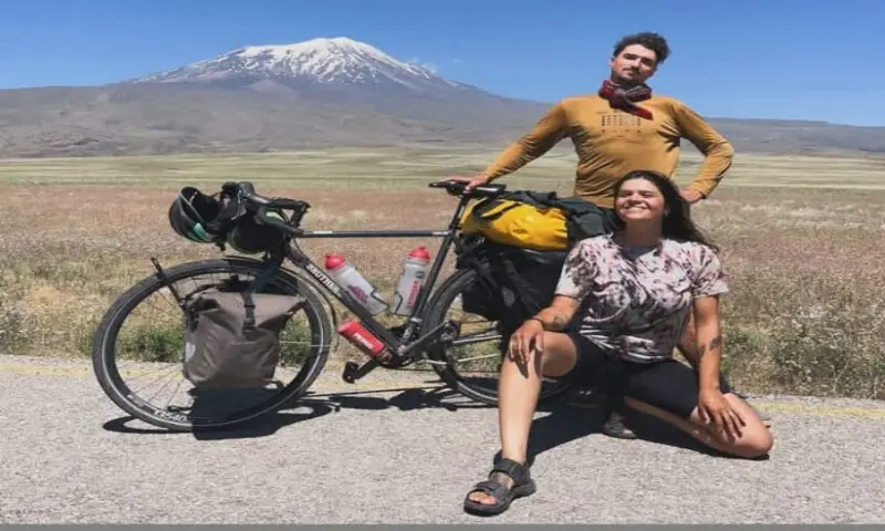 Swiss cyclists fall in love with Pakistan on cross-continental journey
