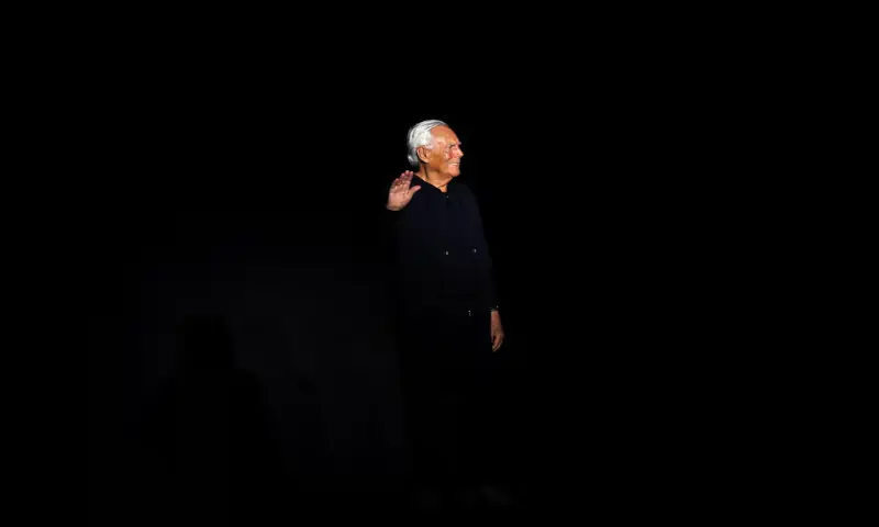 Giorgio Armani. – Reuters file