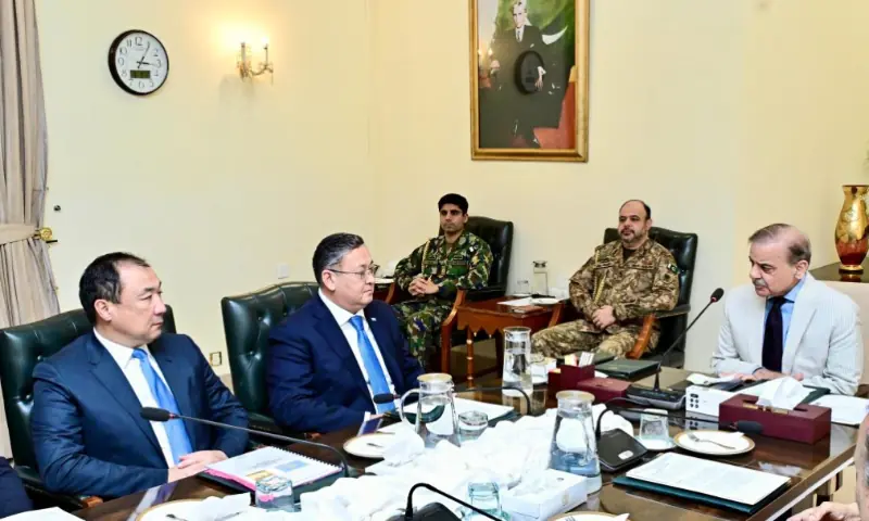 Pakistan keen to boost trade and connectivity with Kazakhstan, says PM Shehbaz