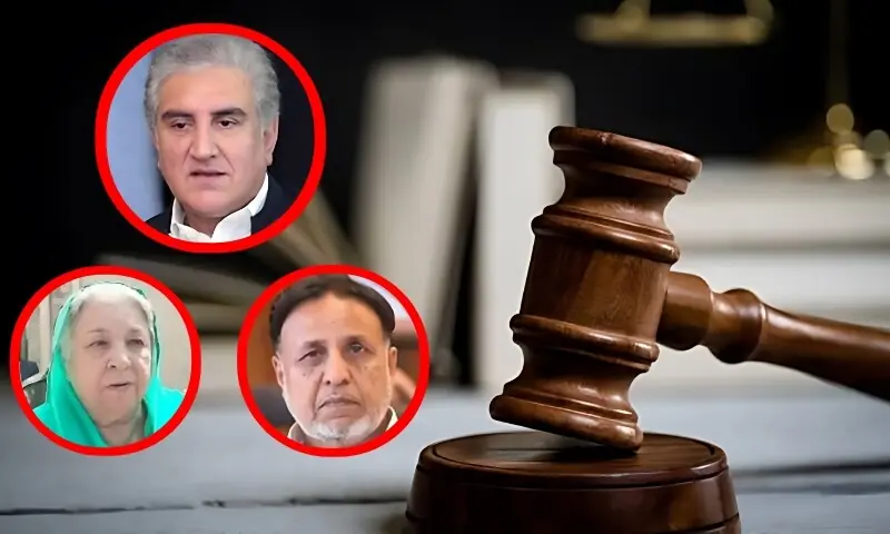 سپریم کورٹ کے جج کی گاڑی جلانے کا معاملہ: پی ٹی آئی رہنماؤں کو سزائیں، تفصیلی فیصلہ جاری – Pakistan