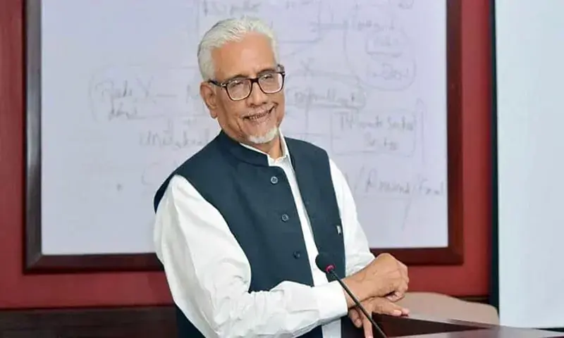 Former finance secretary Dr Waqar Masood passes away