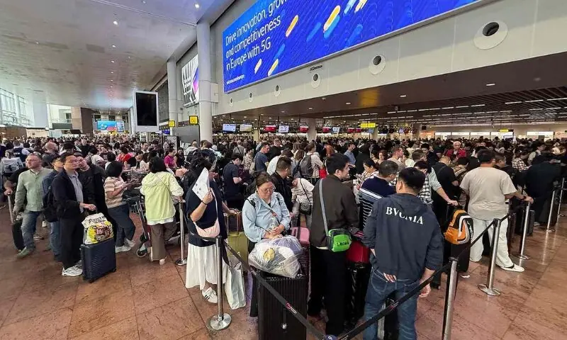 ہیتھرو سمیت یورپی ممالک کے ایئرپورٹس پرسائبر حملہ، پروازوں کا نظام درہم برہم، کئی منسوخ – World