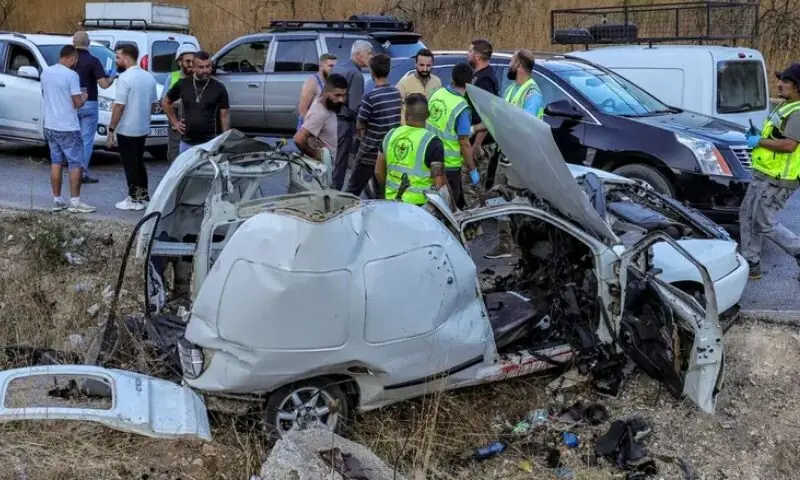 جنوبی لبنان میں اسرائیلی ڈرون حملہ، 3 بچوں سمیت 5 افراد شہید – World