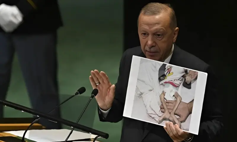 اقوامِ متحدہ اجلاس: ترک صدر نے غزہ میں اسرائیلی مظالم کو نسل کشی قرار دے دیا – World