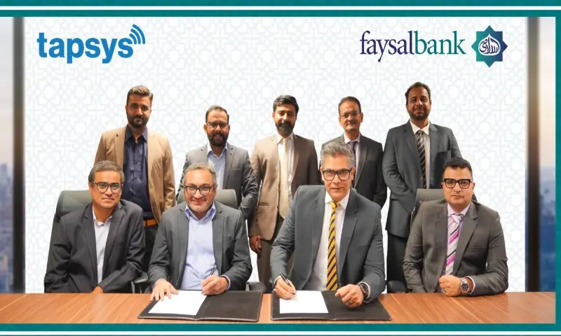 Faysal Bank, Tapsys partner to revolutionize digital acceptance solutions for SMEs